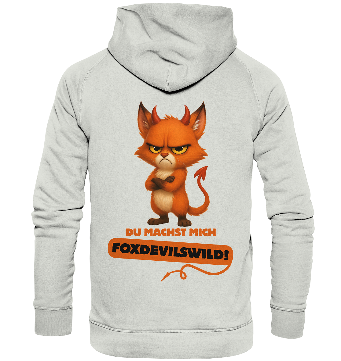 Foxdevilswild! Rückendruck - Basic Unisex Hoodie
