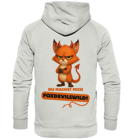 Foxdevilswild! Rückendruck - Basic Unisex Hoodie