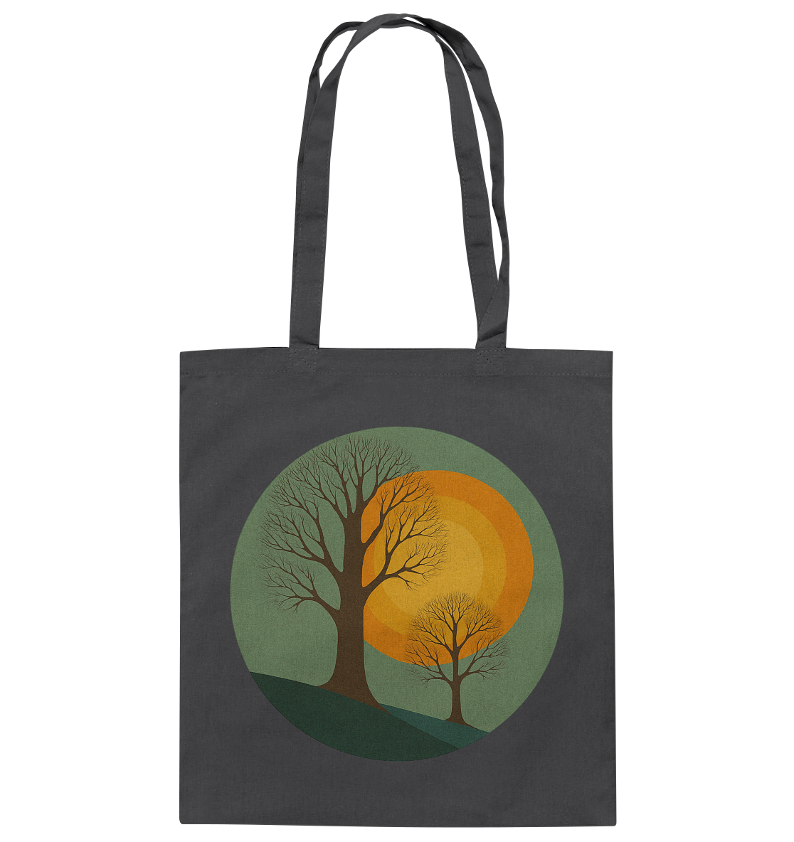 Sonnenklang Oliv - Baumwolltasche