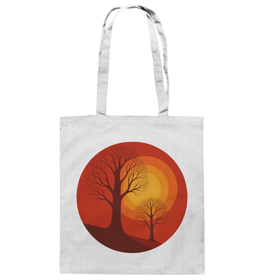 Sonnenklang Rot - Baumwolltasche