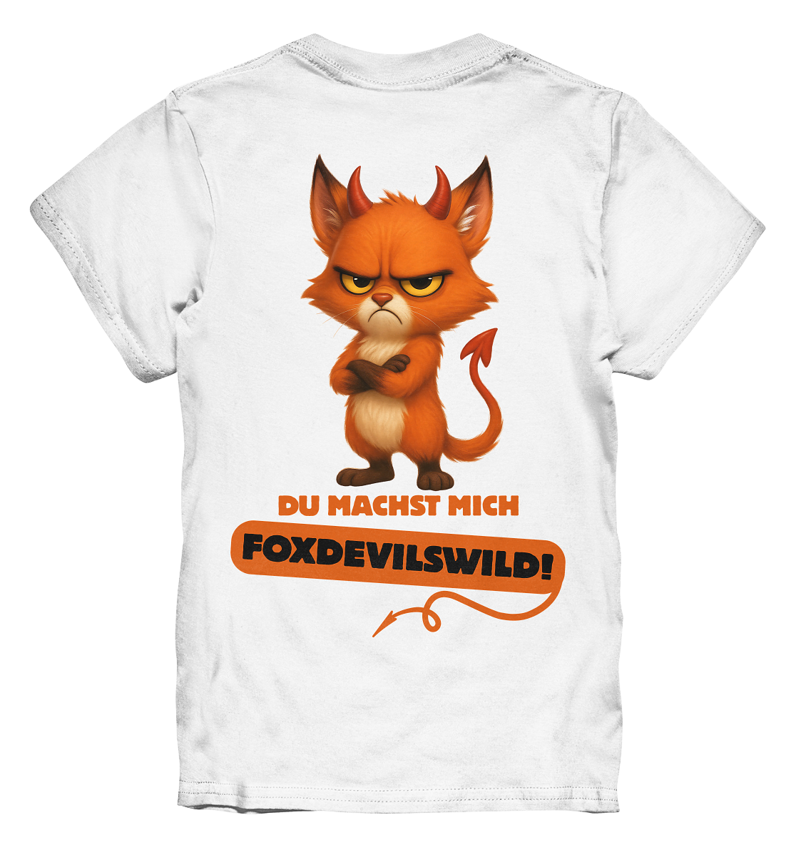 Foxdevilswild! Rückendruck - Kids Premium Shirt