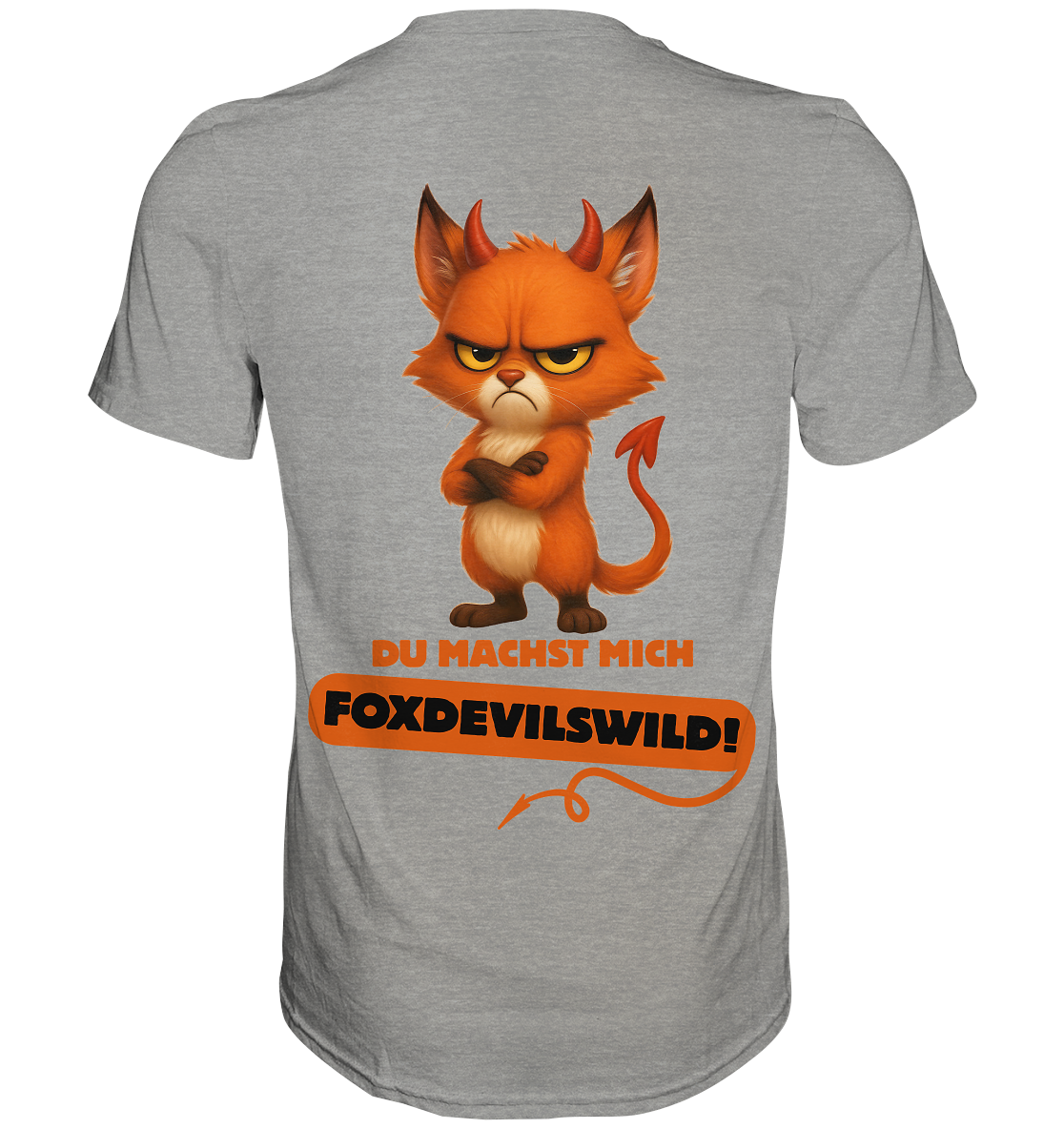 Foxdevilswild! Rückendruck - Premium Shirt