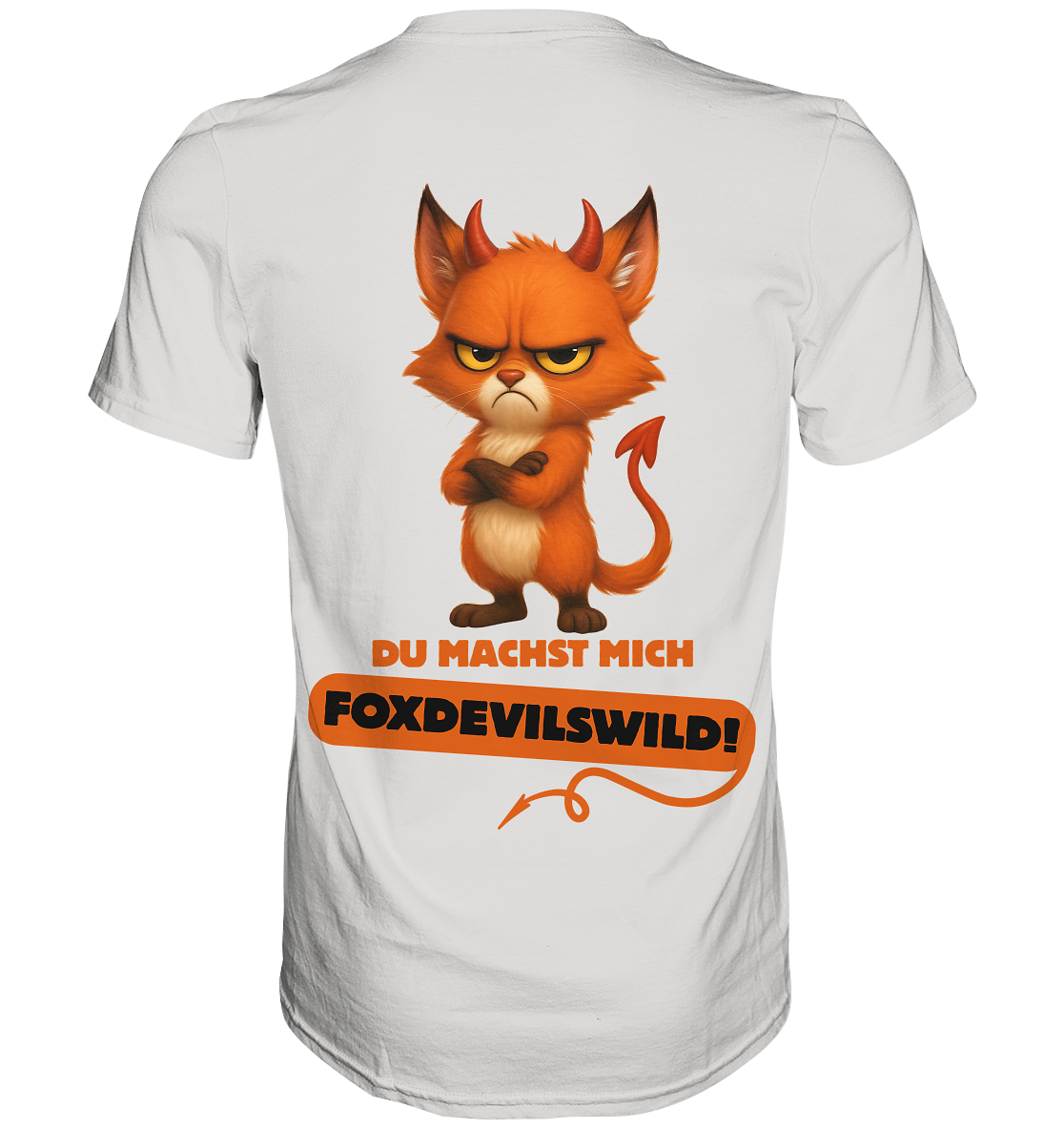 Foxdevilswild! Rückendruck - Premium Shirt