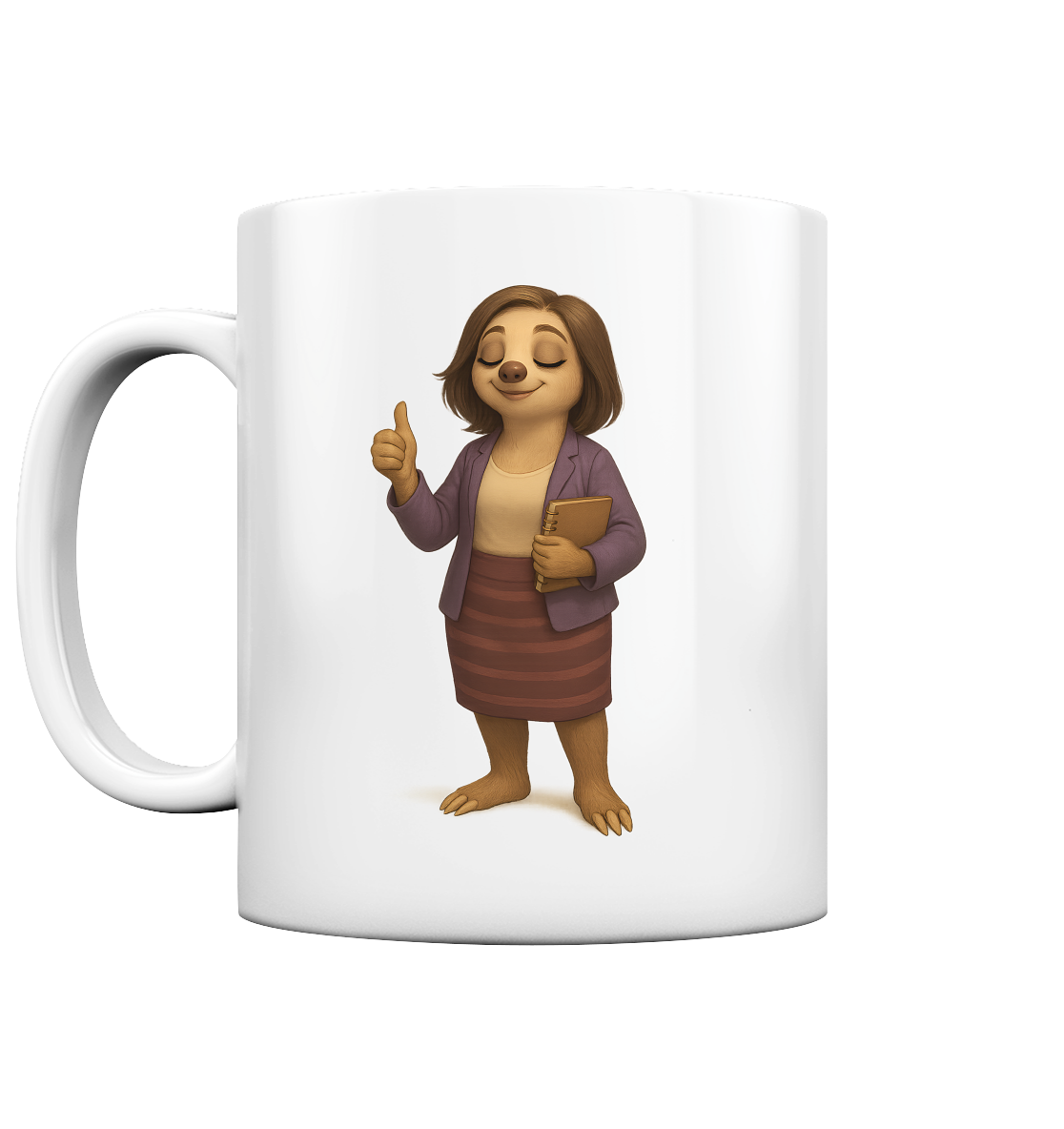 Slothies - Janina Wegweiser – Life Coach - Tasse glossy
