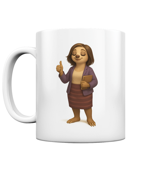 Slothies - Janina Wegweiser – Life Coach - Tasse glossy