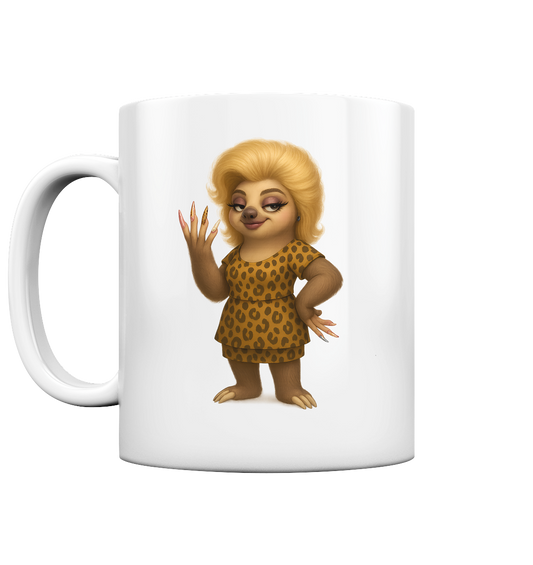 Slothies - Mandy Protzke – Kosmetikerin mit Nagelstudio im Keller. - Tasse glossy