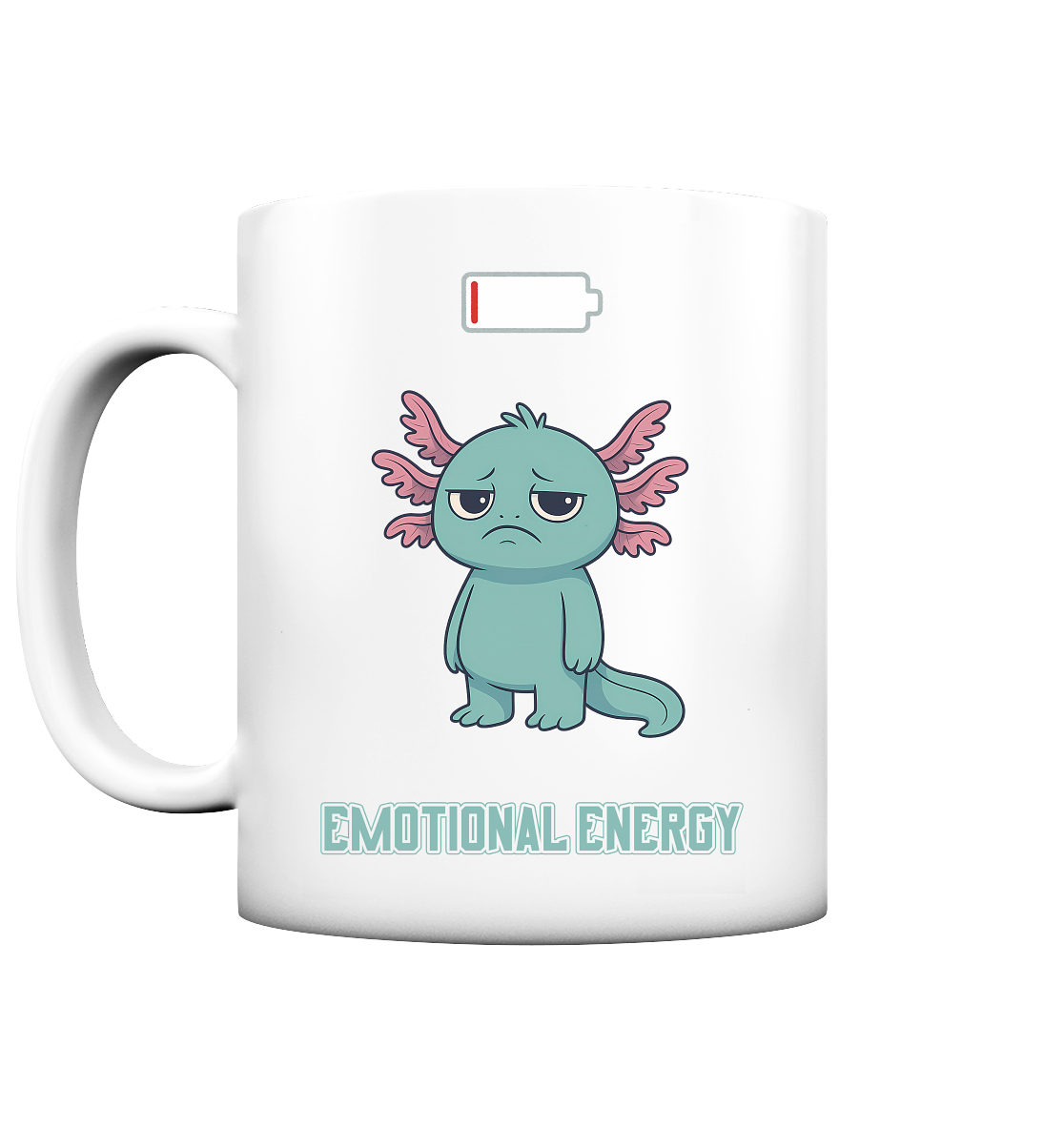 Emotional Energy – Axolotl (Türkis) - Tasse matt