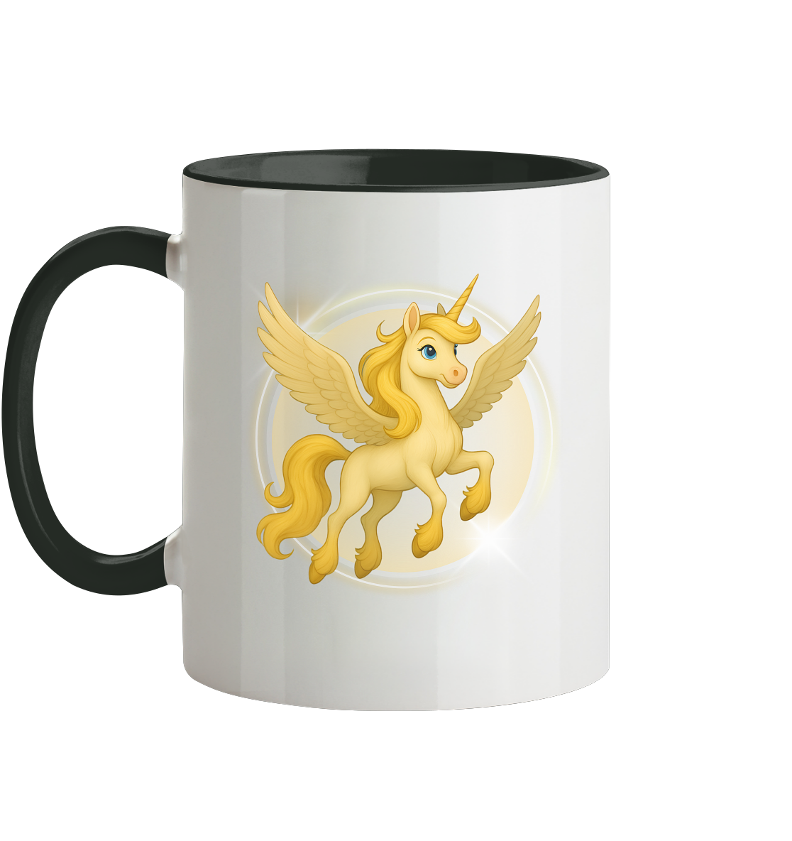 Solaria - Die sanfte Lichtbringerin - Fliegen - Tasse zweifarbig