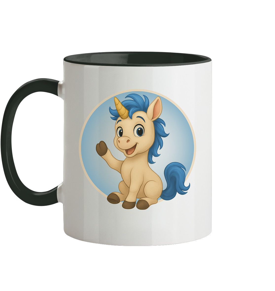 Aurelio - Der schnelle Wirbelwind - Winken - Tasse zweifarbig