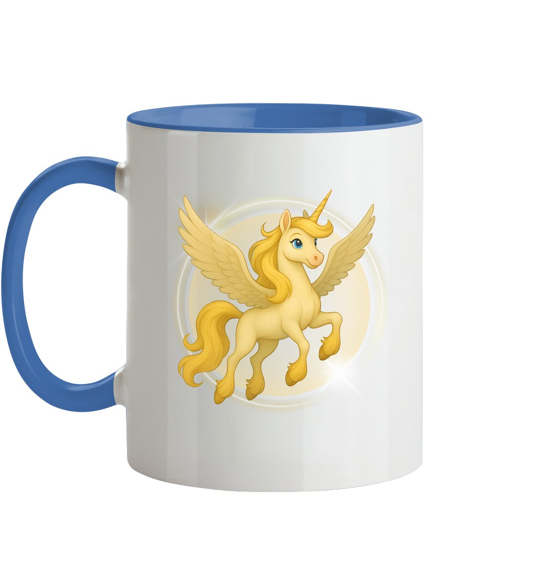 Solaria - Die sanfte Lichtbringerin - Fliegen - Tasse zweifarbig