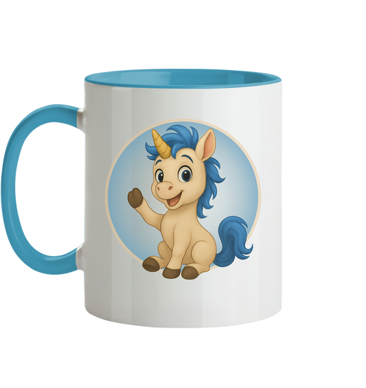 Aurelio - Der schnelle Wirbelwind - Winken - Tasse zweifarbig