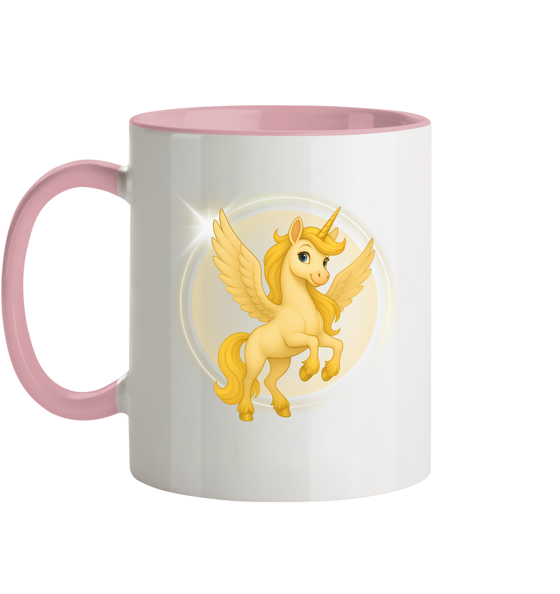 Solaria - Die sanfte Lichtbringerin - Tasse zweifarbig