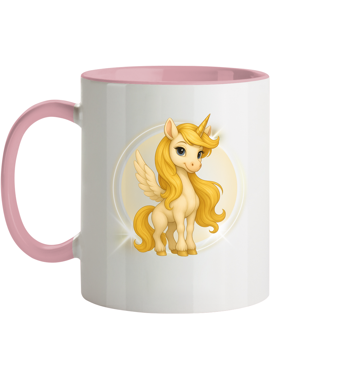Solaria - Die sanfte Lichtbringerin - Gelassen - Tasse zweifarbig
