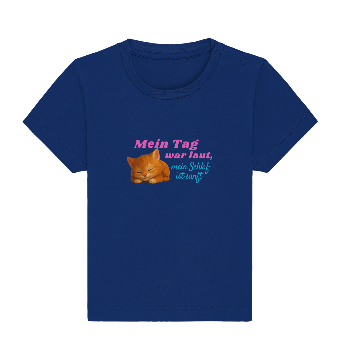 Mein Tag war laut, mein schlaf ist sanft – Kätzchen 2 - Baby Organic Shirt