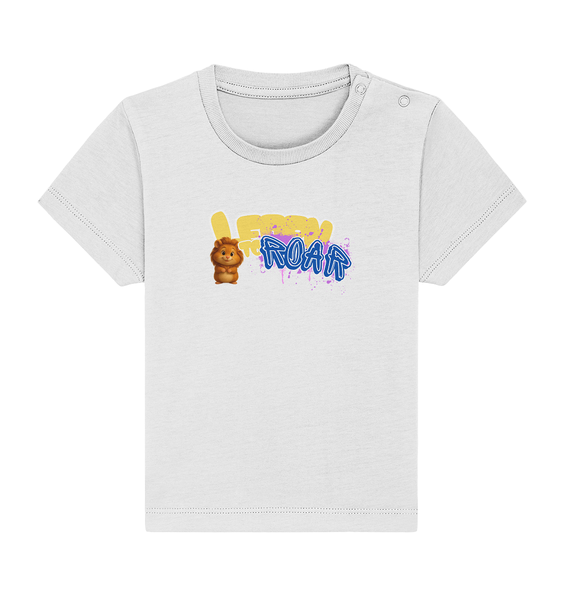 Learn To Roar - Hamster - Baby Organic Shirt