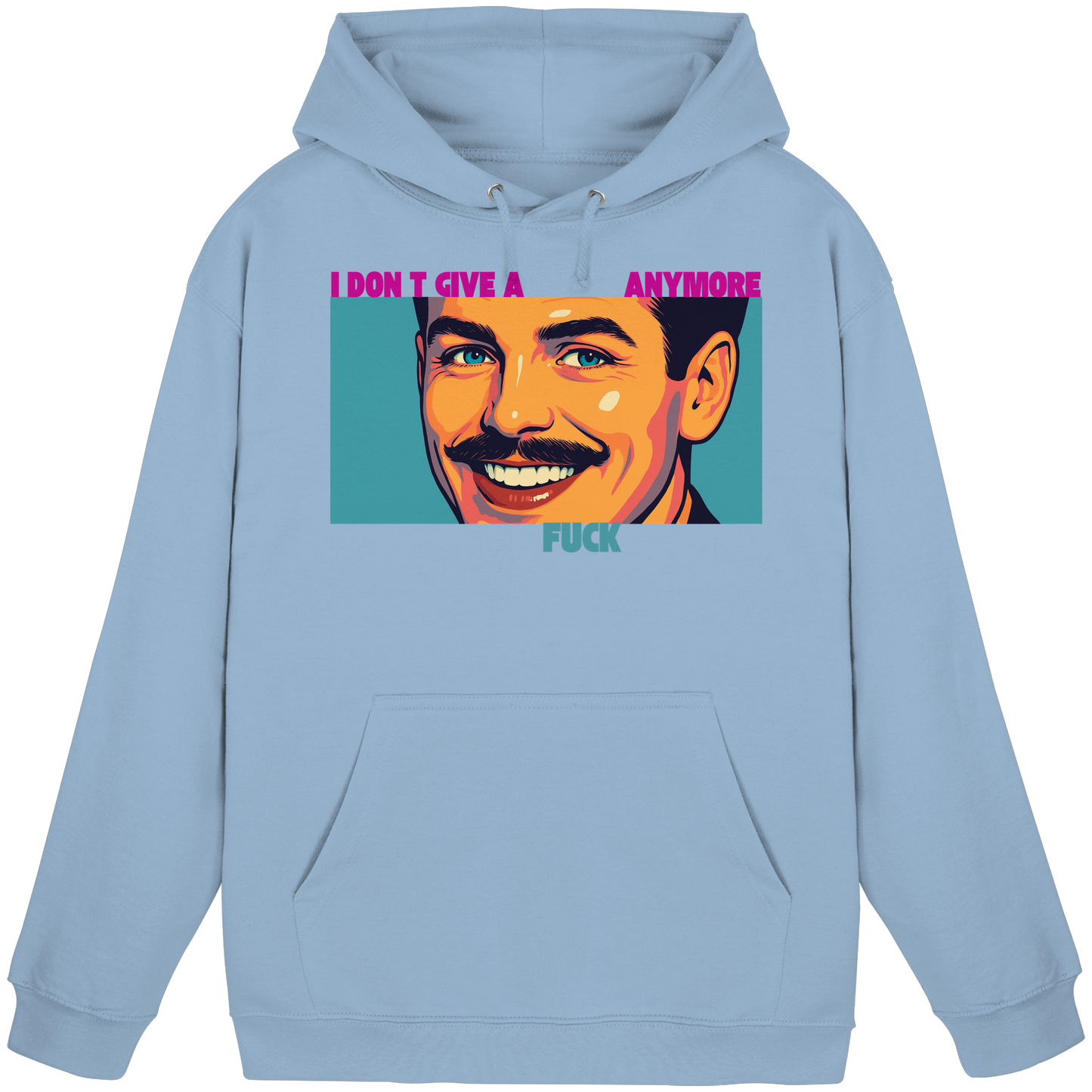 He – Retro Faces - Basic Unisex Hoodie