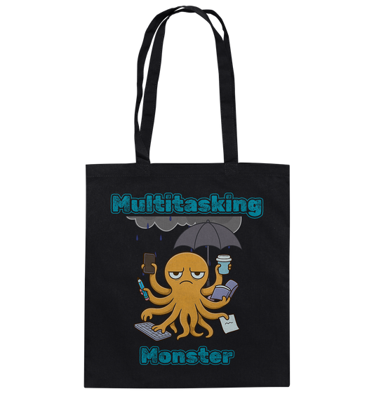 Multitasking Monster - Baumwolltasche