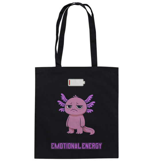 Emotional Energy – Axolotl (Pink) - Baumwolltasche