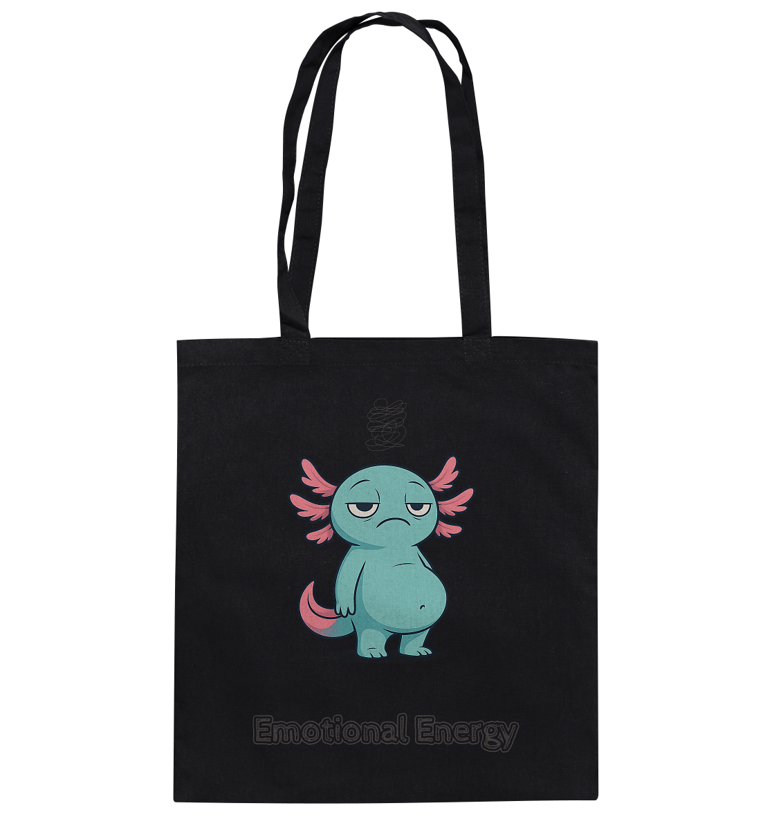 Emotional Energy – Axolotl (Türkis) - Baumwolltasche