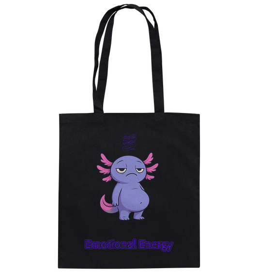 Emotional Energy – Axolotl (Lila) - Baumwolltasche