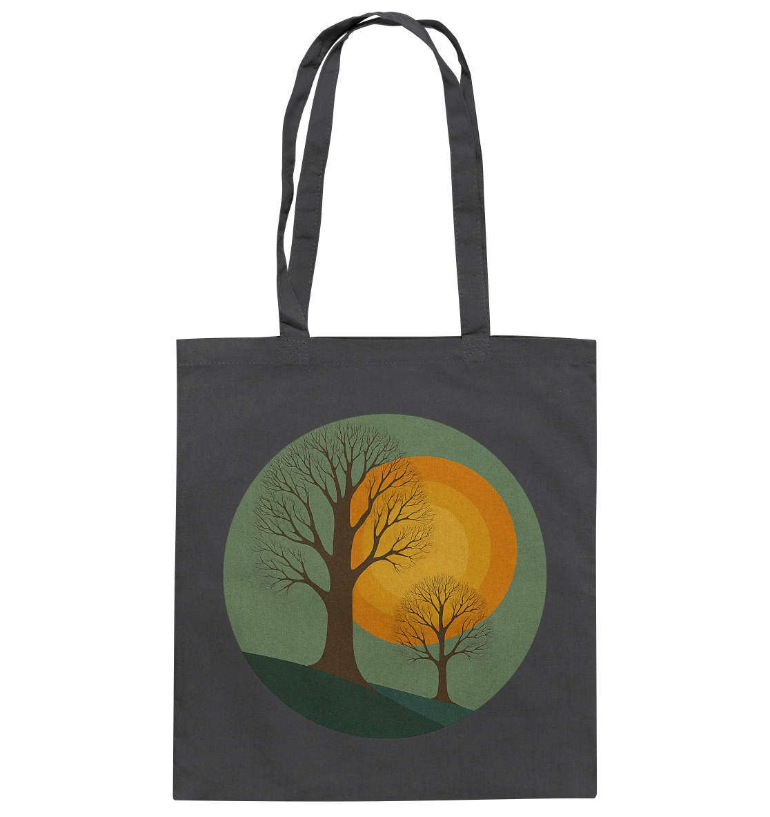 Sonnenklang Oliv - Baumwolltasche