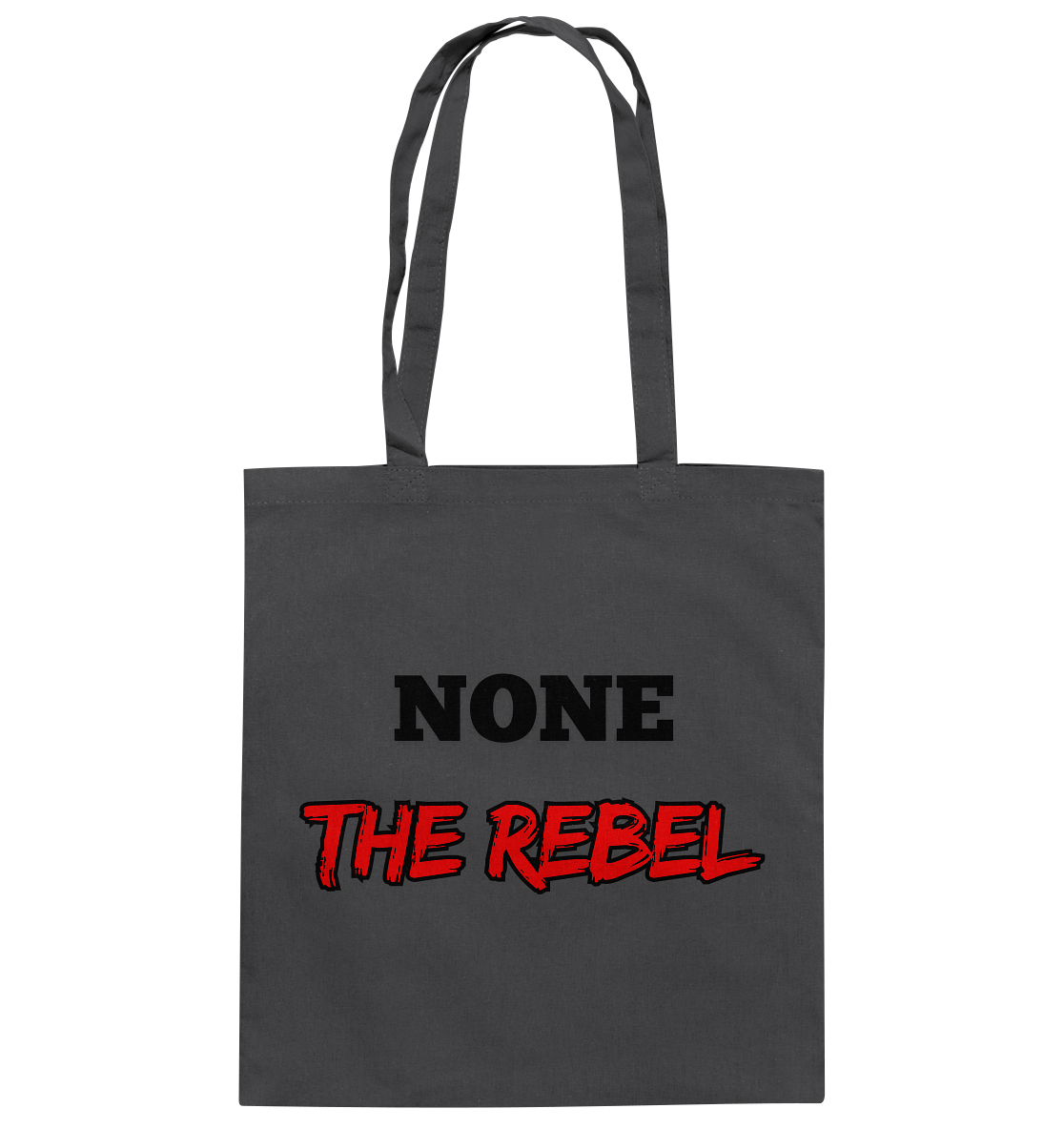 none – THE REBEL - Baumwolltasche
