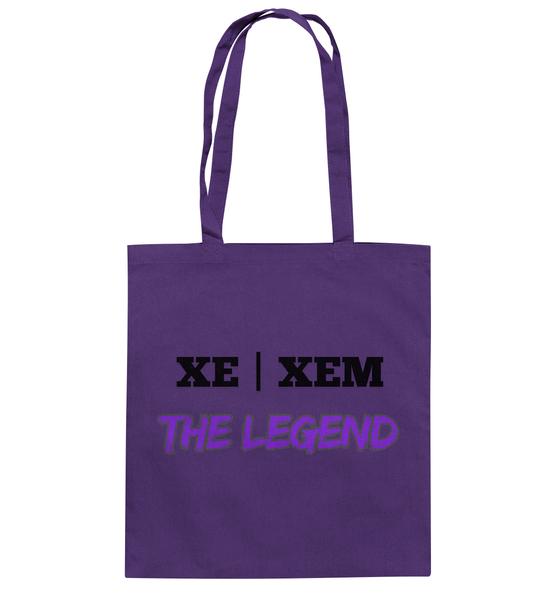 xe / xem – THE LEGEND - Baumwolltasche