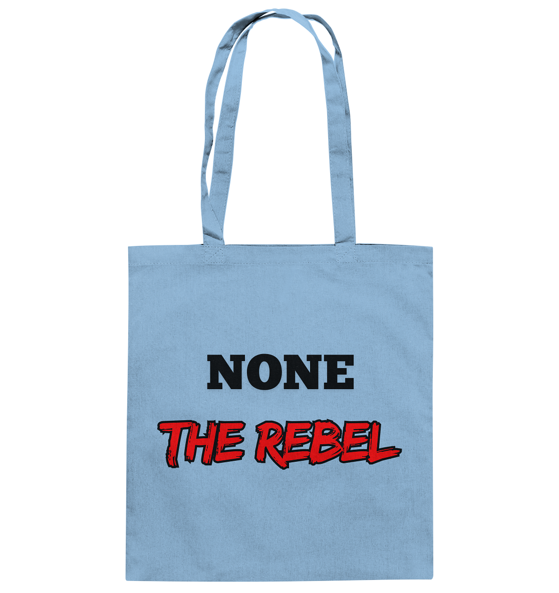 none – THE REBEL - Baumwolltasche