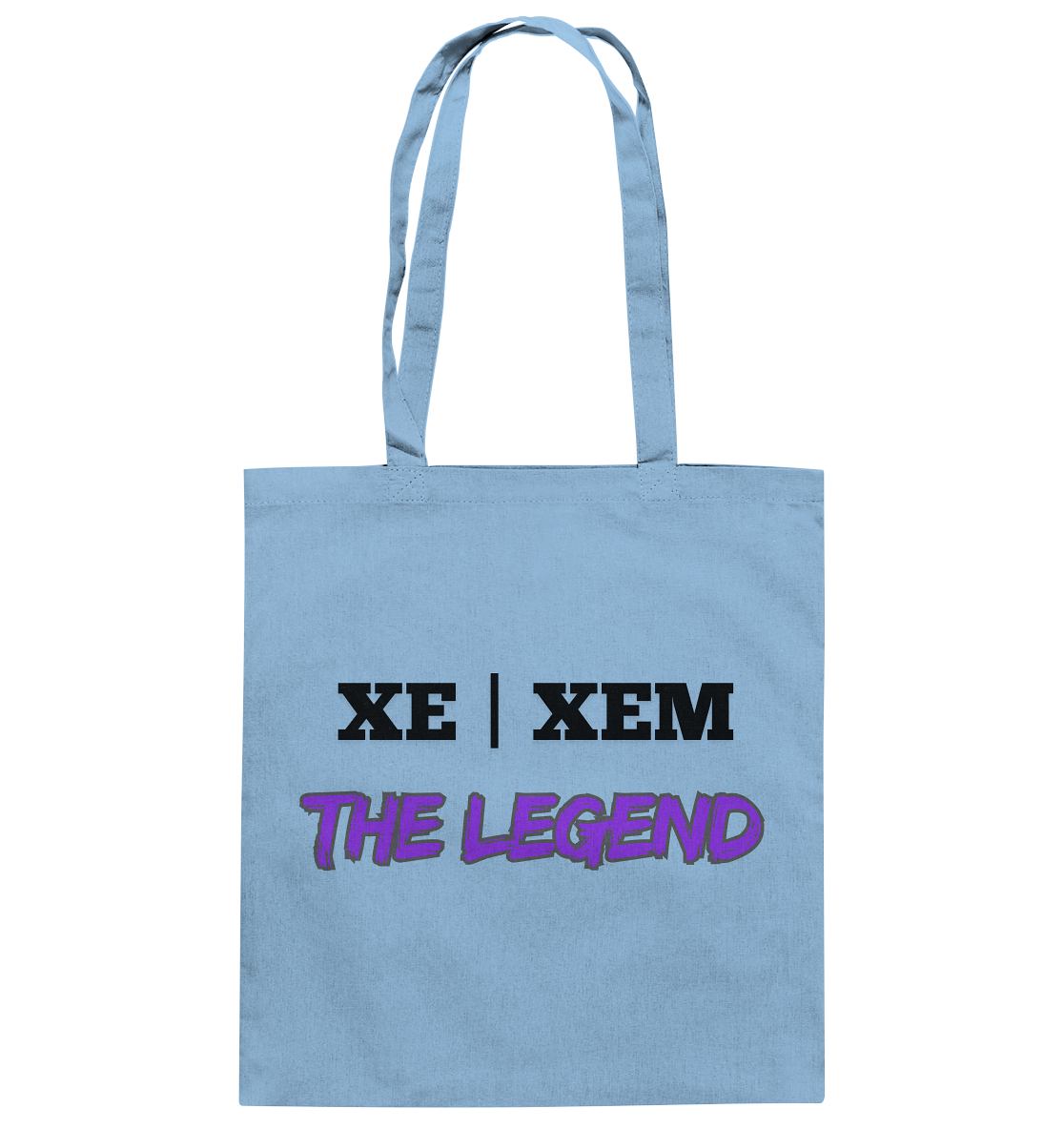 xe / xem – THE LEGEND - Baumwolltasche