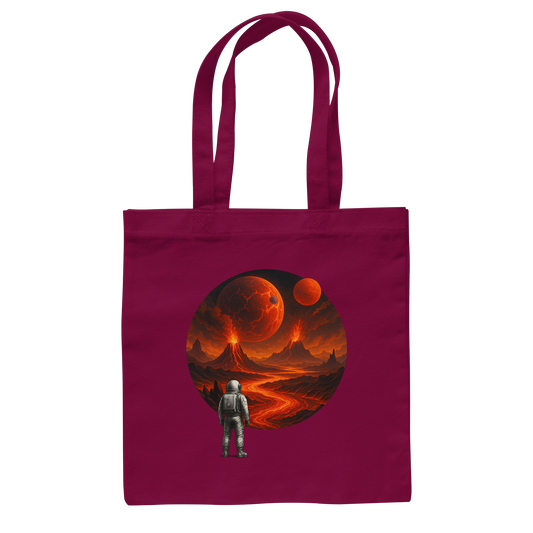 Inferno View – Astronaut’s Journey - Baumwolltasche