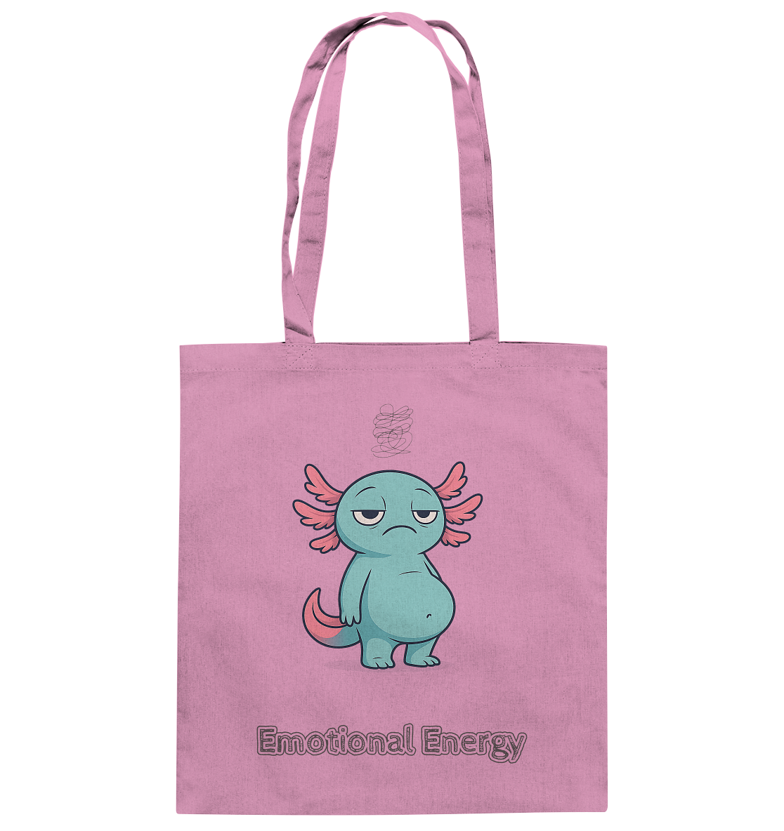 Emotional Energy – Axolotl (Türkis) - Baumwolltasche