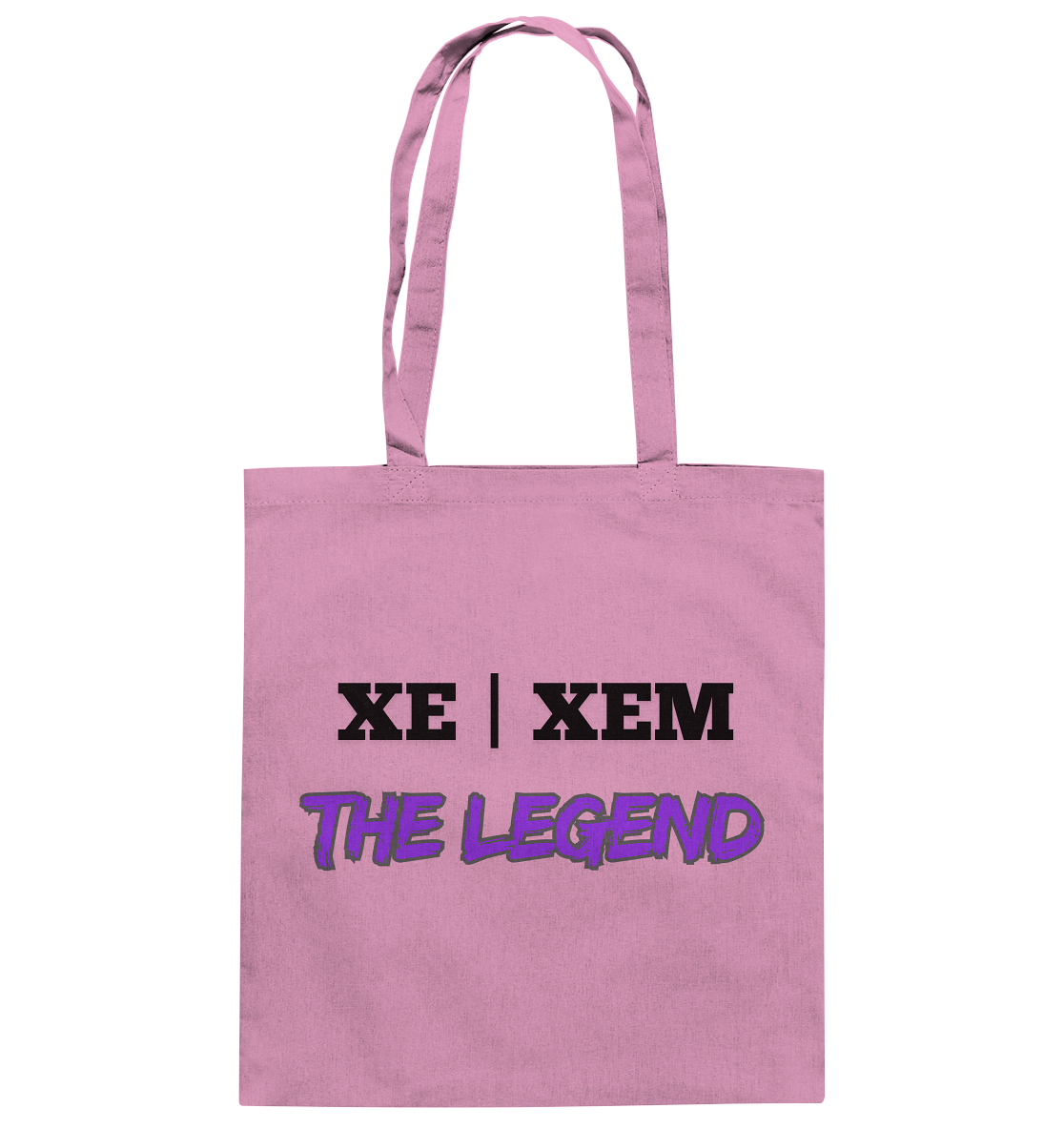 xe / xem – THE LEGEND - Baumwolltasche