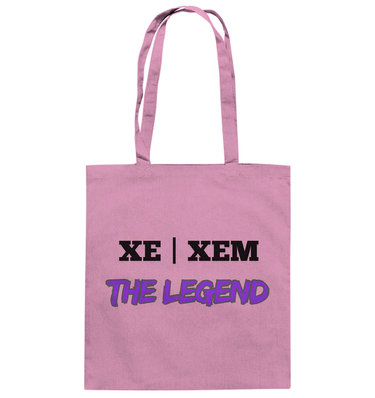 xe / xem – THE LEGEND - Baumwolltasche