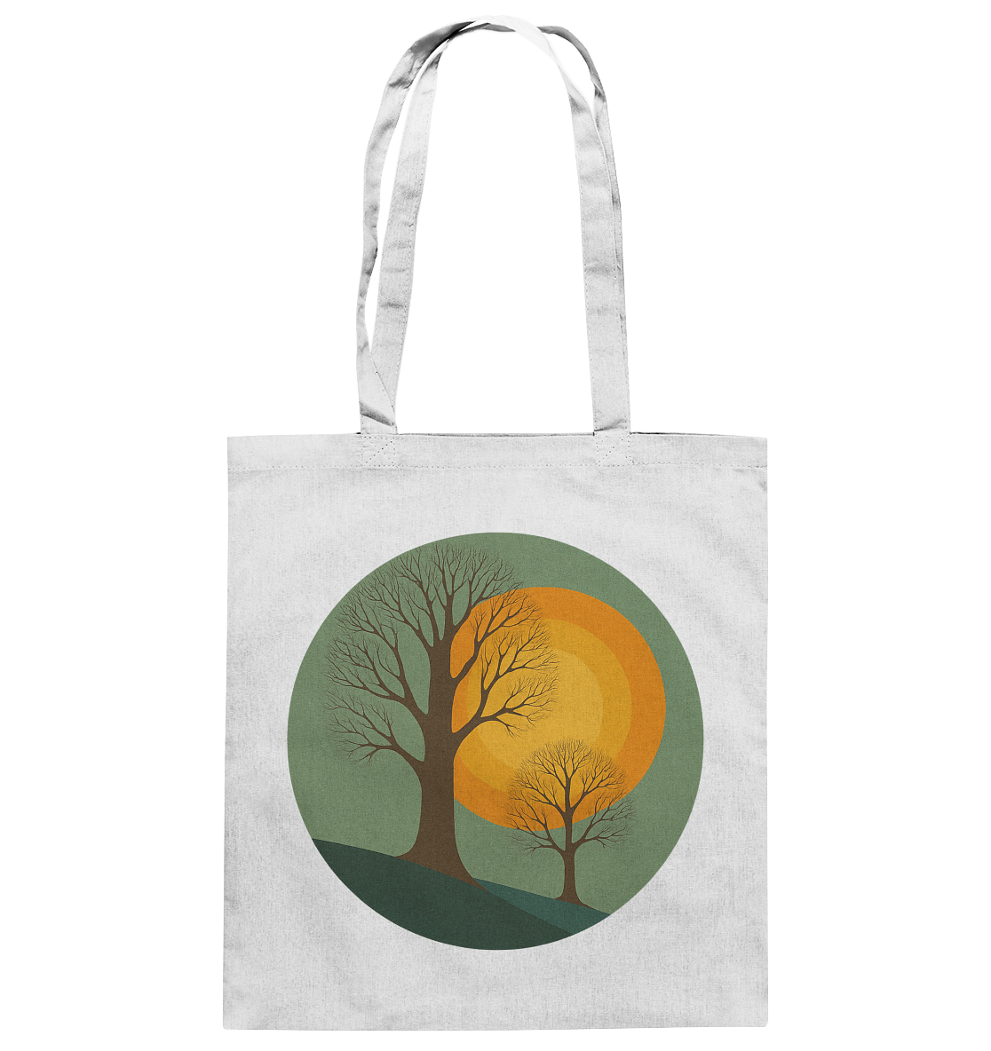Sonnenklang Oliv - Baumwolltasche