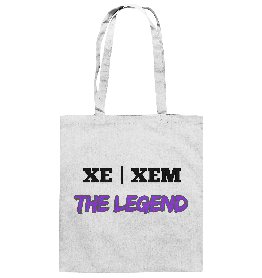 xe / xem – THE LEGEND - Baumwolltasche