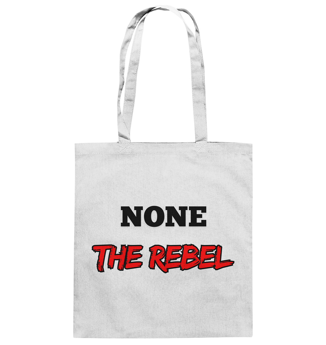 none – THE REBEL - Baumwolltasche