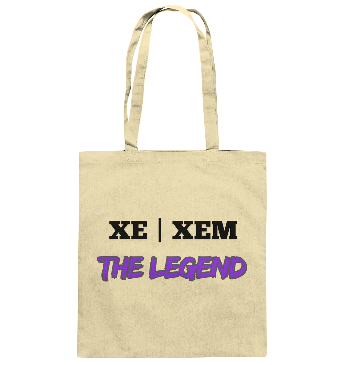 xe / xem – THE LEGEND - Baumwolltasche