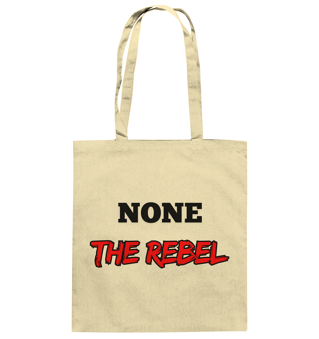 none – THE REBEL - Baumwolltasche