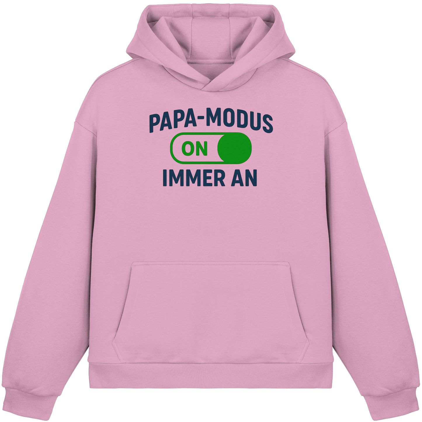 Papa-Modus On - Fluffy Boxcut Hoodie