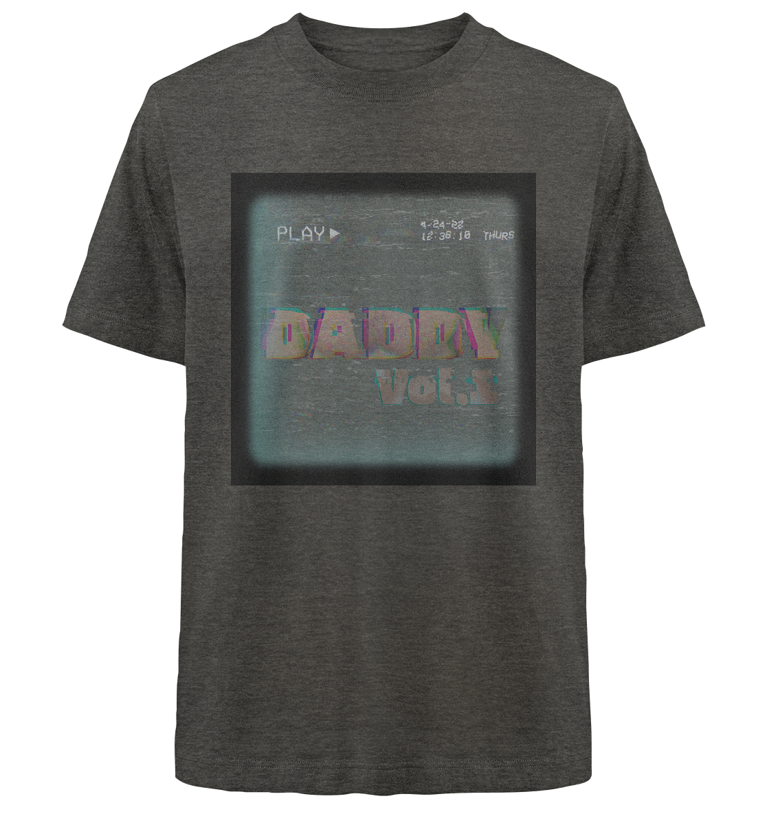 DADDY Vol.1 – Queer VHS Lustkult - Heavy Oversized Organic Shirt