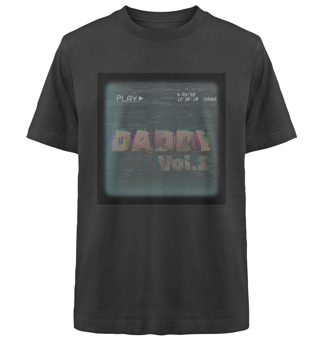 DADDY Vol.1 – Queer VHS Lustkult - Heavy Oversized Organic Shirt