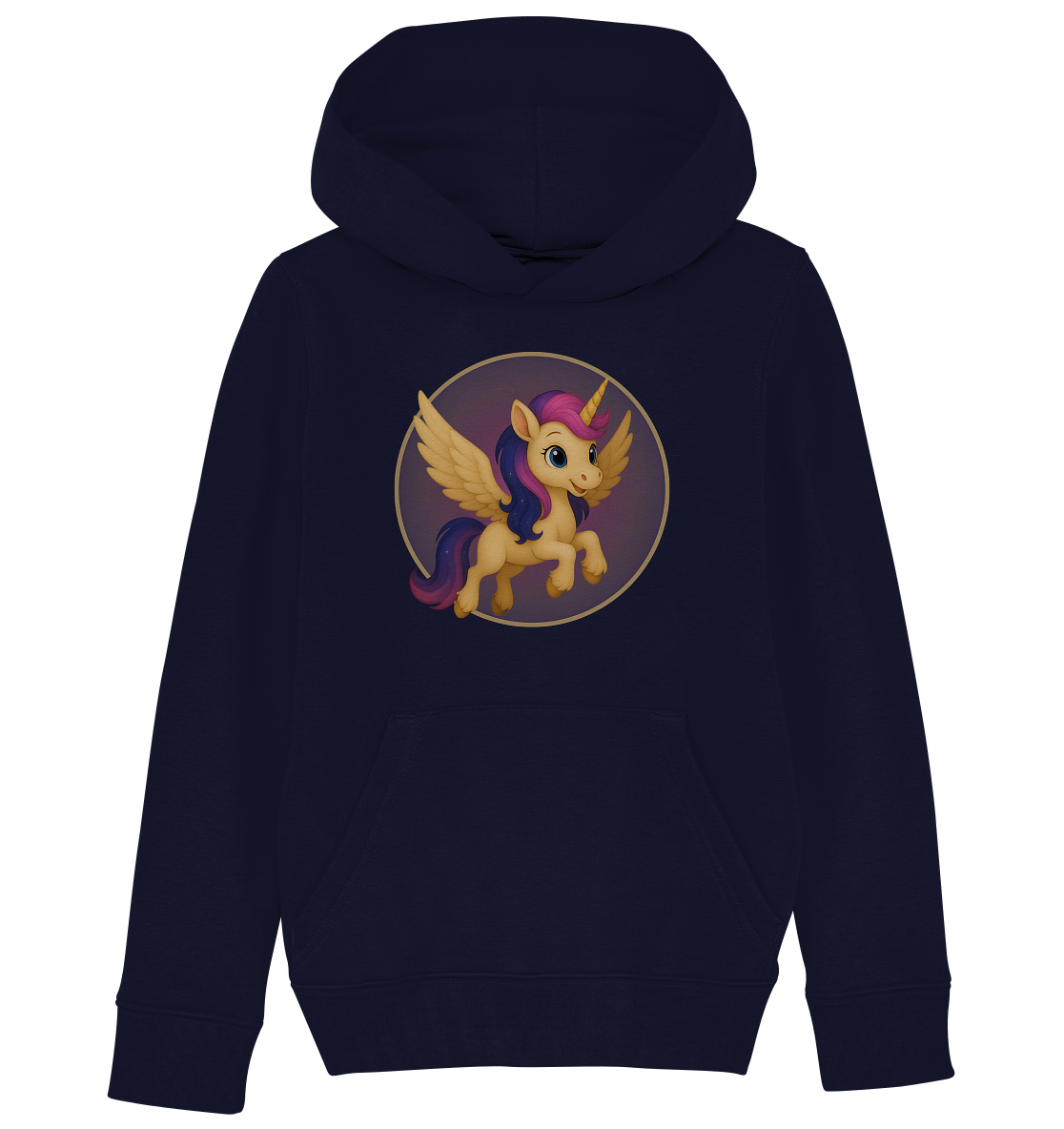 Luna - Das Licht im Dunkeln - Fliegen - Kids Basic Hoodie