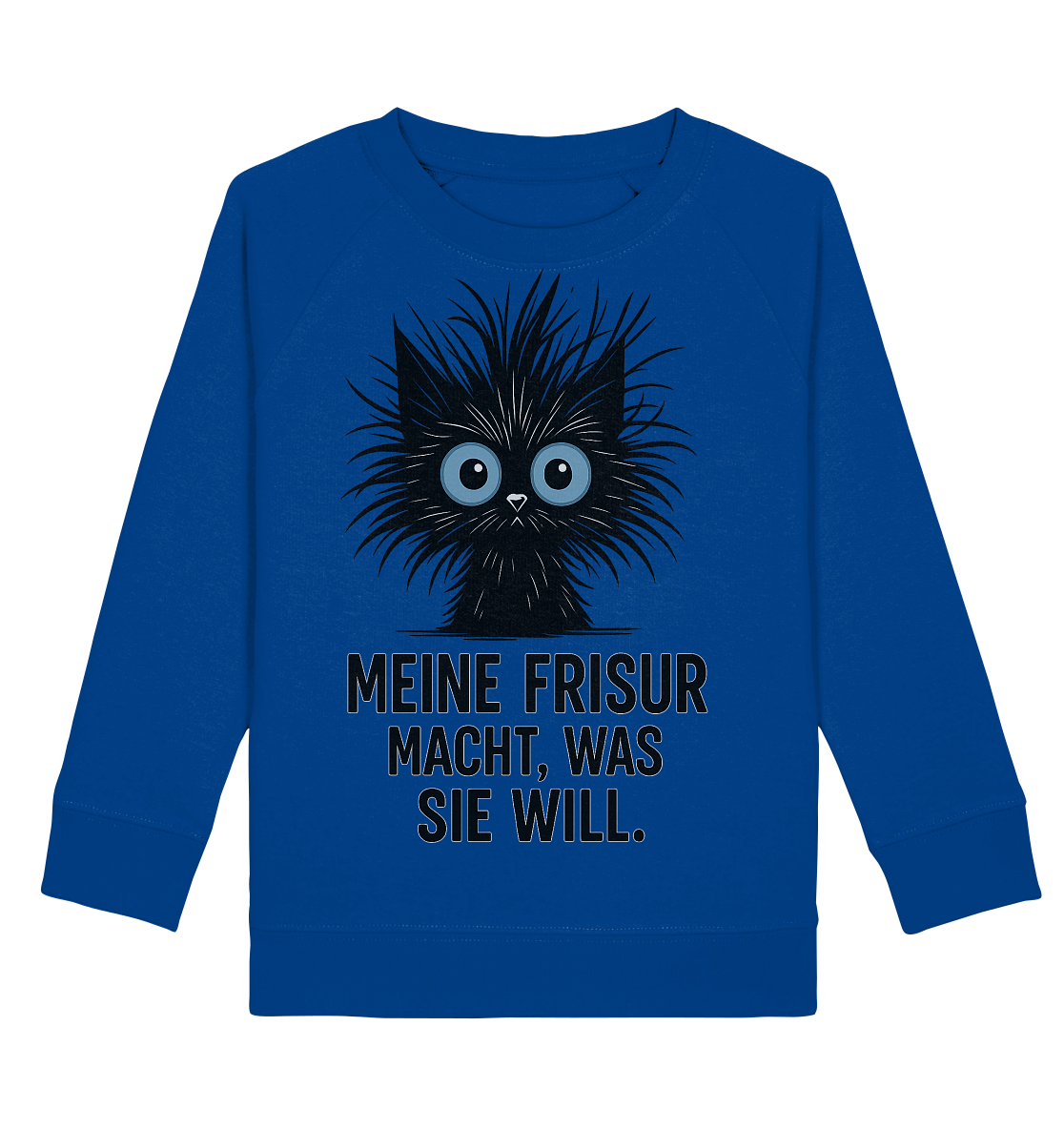 Meine Frisur macht, was sie will. - Kids Basic Sweatshirt