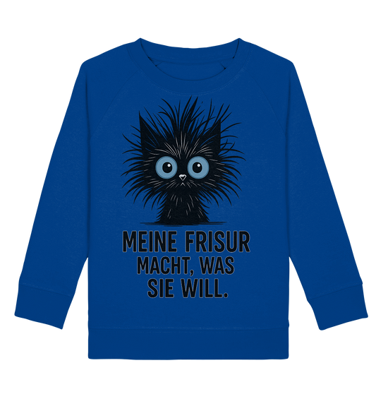 Meine Frisur macht, was sie will. - Kids Basic Sweatshirt