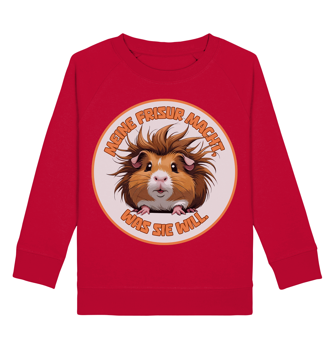 Meine Frisur macht, was sie will – Meerschweinchen - Kids Basic Sweatshirt