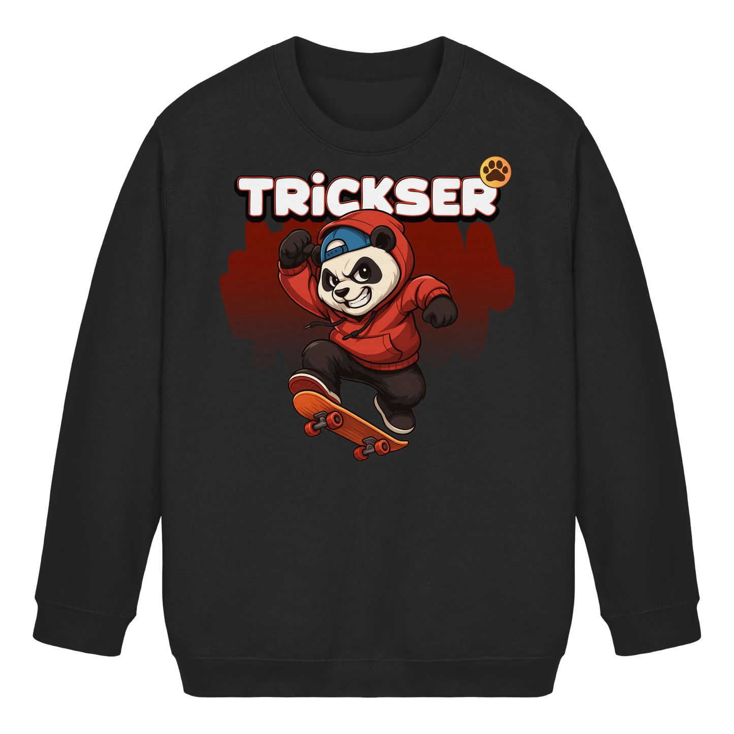 Trickser Skateboard - Wild Crew - Kids Basic Sweatshirt
