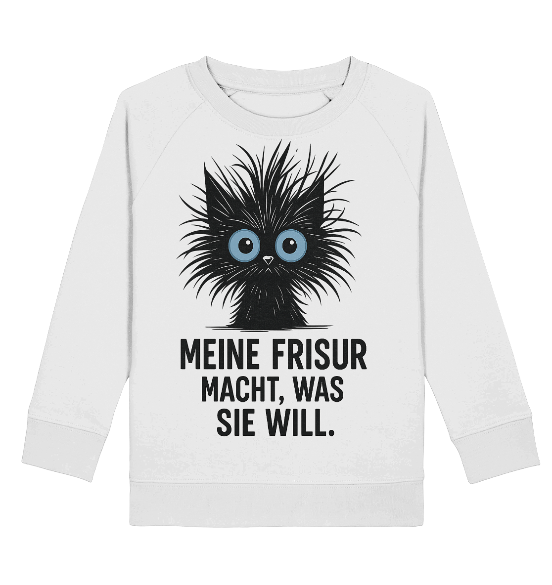 Meine Frisur macht, was sie will. - Kids Basic Sweatshirt