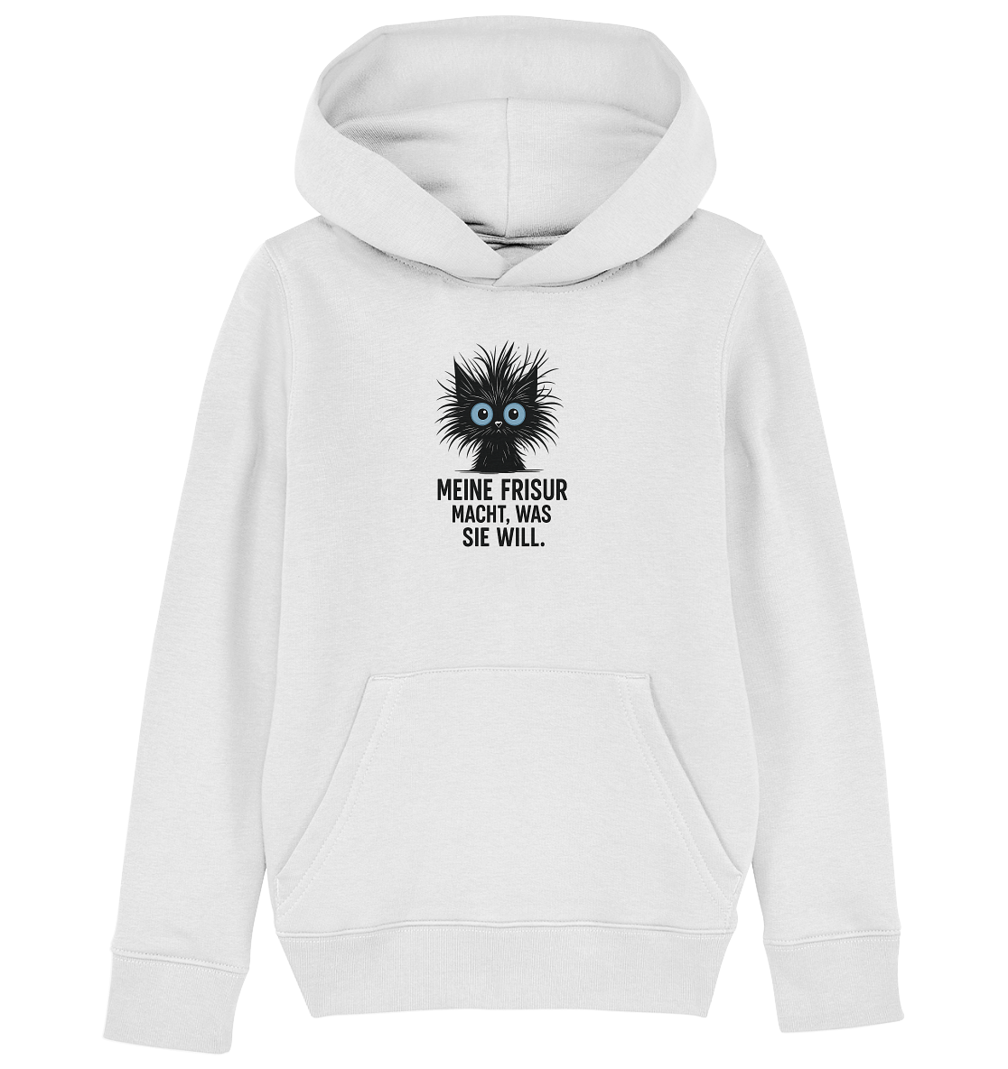 Meine Frisur macht, was sie will. - Kids Organic Hoodie