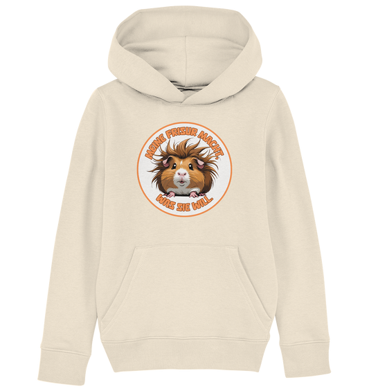 Meine Frisur macht, was sie will – Meerschweinchen - Kids Organic Hoodie