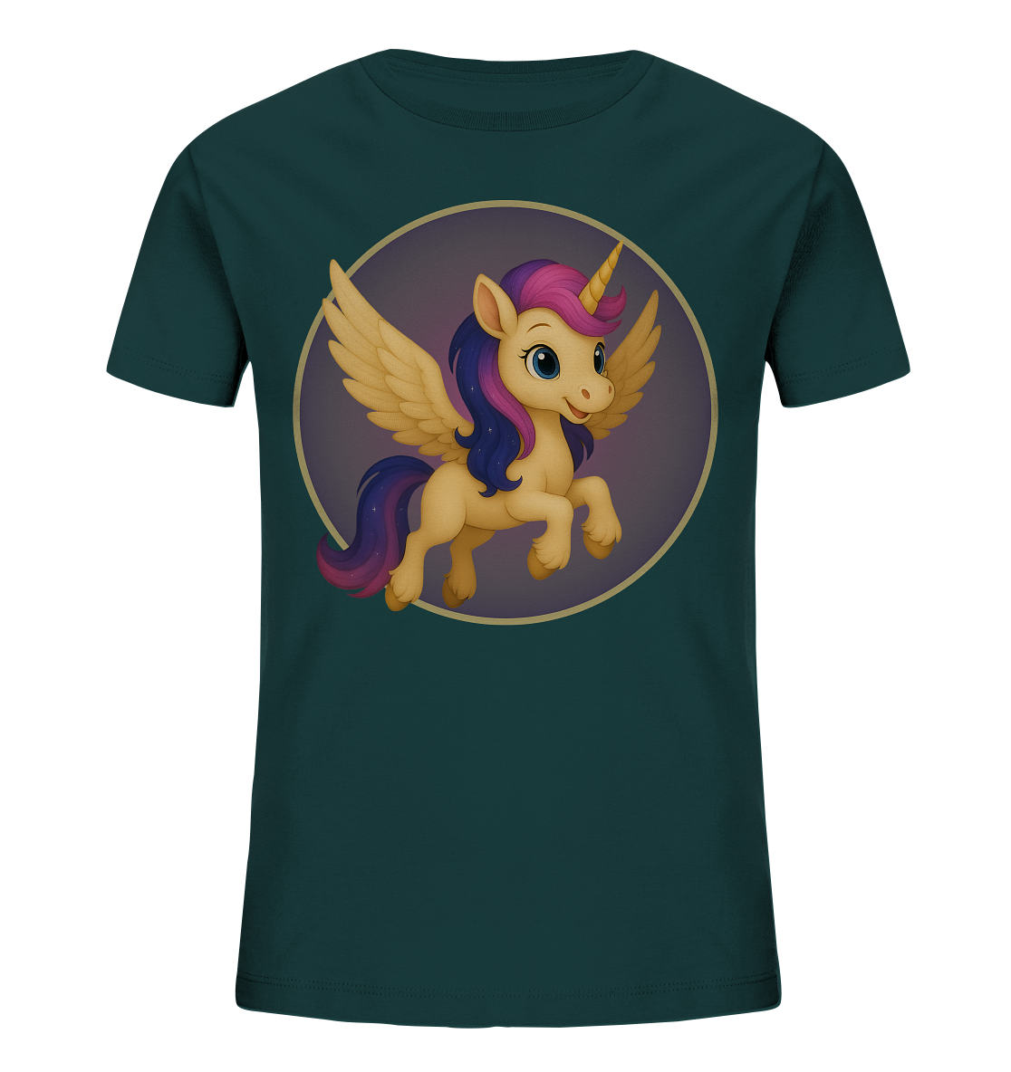 Luna - Das Licht im Dunkeln - Fliegen - Kids Organic Shirt